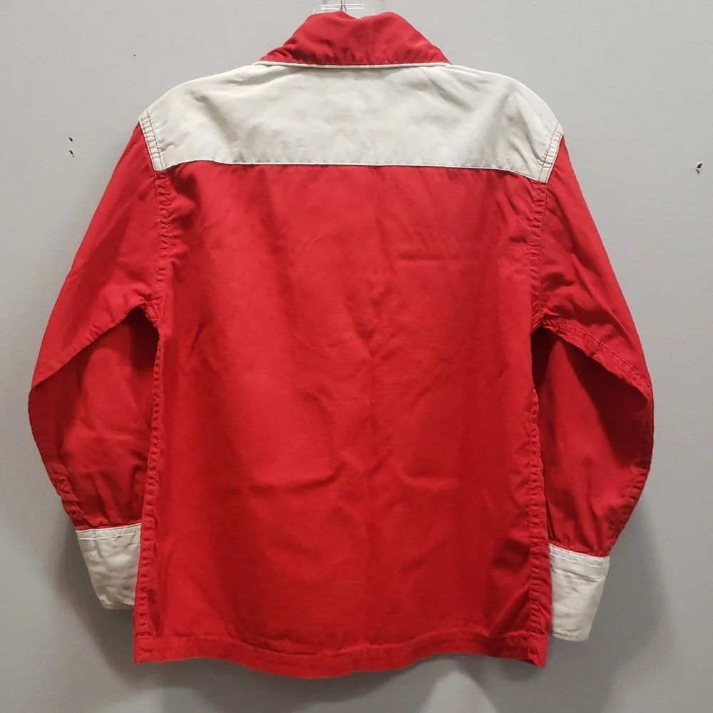 Vintage 1950s Roy Rogers Frontier Wear Western Red Fringe Boys Shirt, Size 8 - Picture 8 of 9